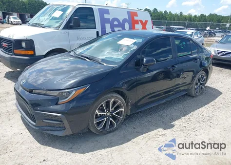 2022 Toyota Corolla Se z USA, uszkodzony, nr VIN JTDS4MCE2NJ091981